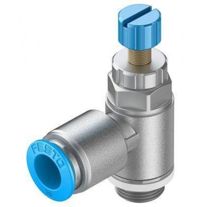 Дроссель с обратным клапаном FESTO GRLA-1/4-QS-10-RS-D 10464