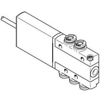 Пневматический распределитель электрический FESTO MHE2-MS1H-5/2-QS-4 190977
