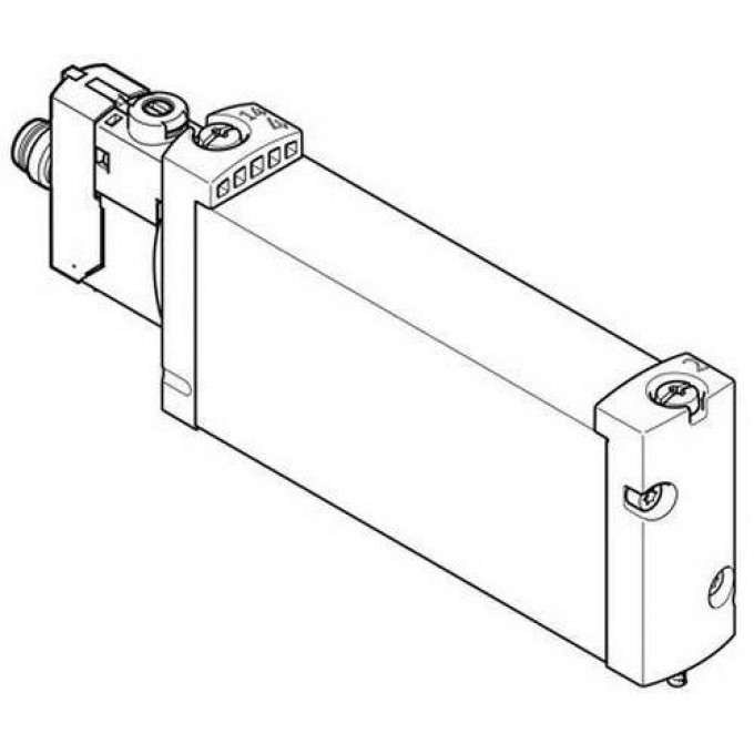 Пневматический распределитель электрический FESTO VUVG-B18-P53C-ZT-F-1R8L 191352