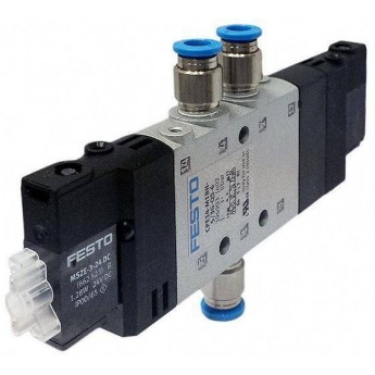 Пневматический распределитель электрический FESTO CPE14-M1BH-5/3E-QS-6 191589