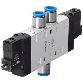 Распределитель пневматический электромагнитный FESTO CPE24-M1H-5/3E-QS-12 191684 Распределитель пневматический электромагнитный FESTO CPE24-M1H-5/3E-QS-12 191684