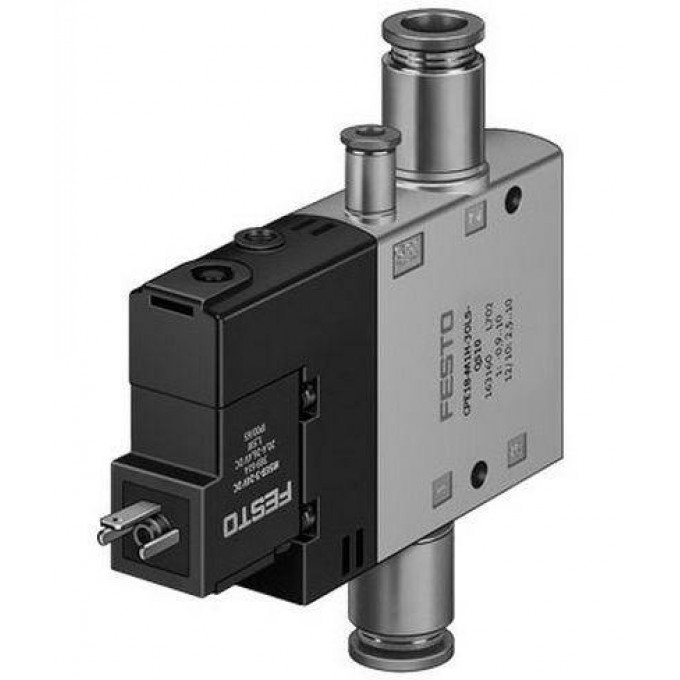 Распределитель пневматический 3/2 Н.О. FESTO CPE10-M1BH-3OLS-QS-4 191708