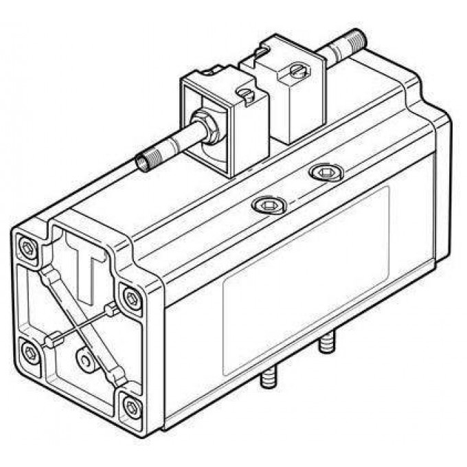 Пневматический распределитель электромагнитный FESTO MDH-5/3E-3/4-DDC 191935