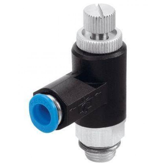 Дроссель с обратным клапаном FESTO GRLA-1/4-QS-8-RS-B 192380