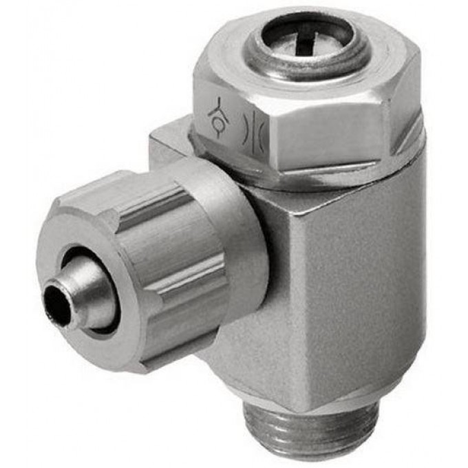 Дроссель пневматический с обратным клапаном FESTO GRLA-1/8-PK-6-B 192384