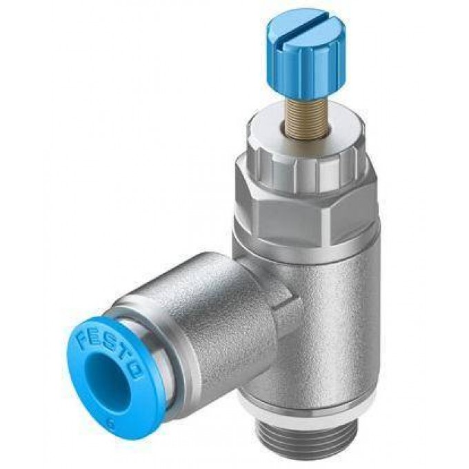 Дроссель с обратным клапаном FESTO GRLA-1/8-QS-6-RS-D 192391