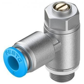 Дроссель пневматический с обратным клапаном FESTO GRLZ-1/8-QS-6-D 192438