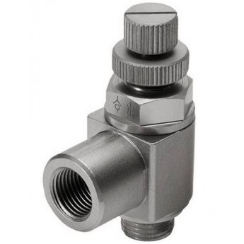 Дроссель пневматический с обратным клапаном FESTO GRLZ-1/8-RS-B 192440