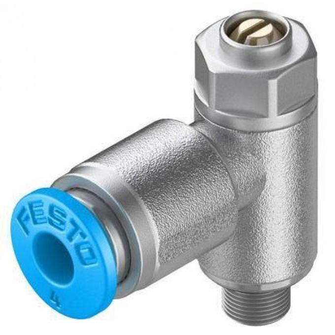 Дроссель пневматический с обратным клапаном FESTO GRLZ-M5-QS-4-D 192452