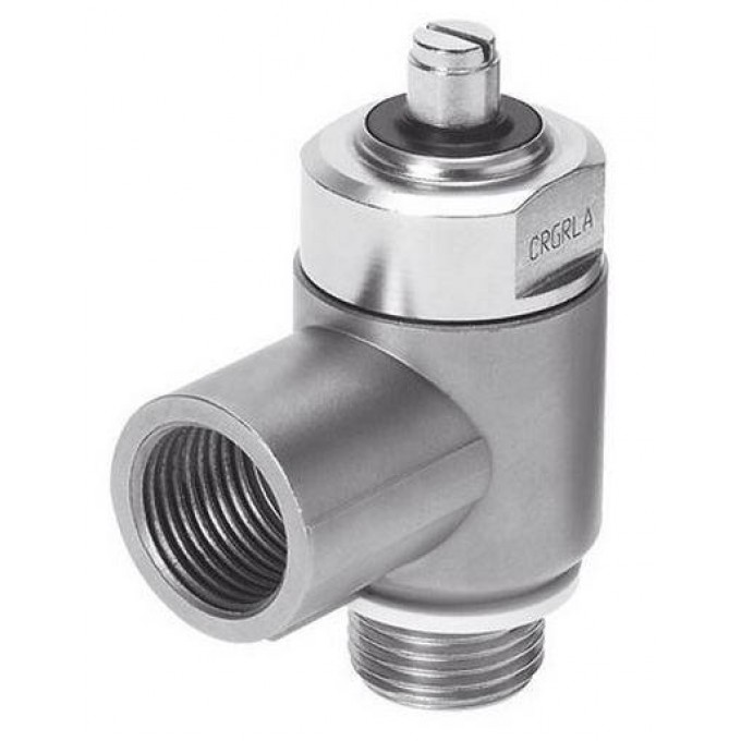 Дроссель пневматический с обратным клапаном FESTO CRGRLA-3/8-B 192474