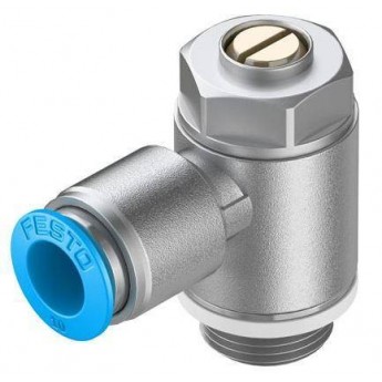 Дроссель с обратным клапаном FESTO GRLA-3/8-QS-10-D 192501