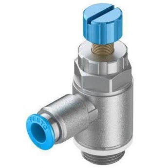 Дроссель пневматический FESTO GRLA-3/8-QS-8-RS-D 192505