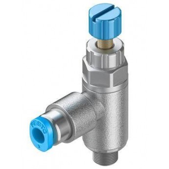 Дроссель с обратным клапаном для выхлопа FESTO GRLA-M5-QS-3-RS-D 192512