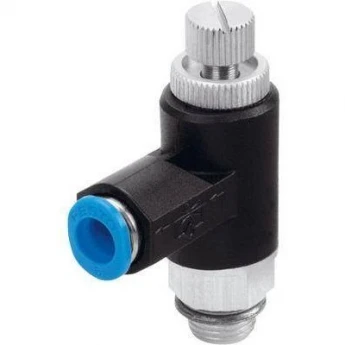 Дроссель с обратным клапаном FESTO GRLA-3/8-QS-8-RS-B 192514