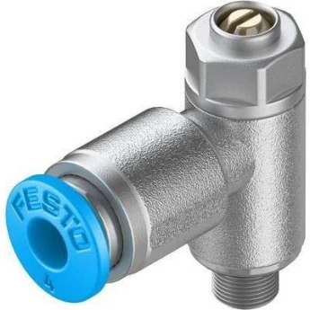 Дроссель пневматический с обратным клапаном FESTO GRLA-M5-QS-4-D 192517