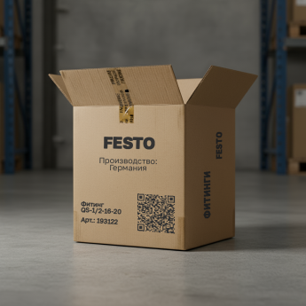Прямой фитинг FESTO QS-1/-20 193122 Прямой фитинг FESTO QS-1/-20 193122
