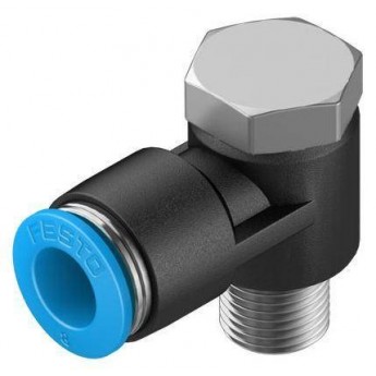 Фитинг угловой цанговый FESTO QSLV-1/-50 193550 Фитинг угловой цанговый FESTO QSLV-1/-50 193550