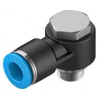 Фитинг угловой цанговый FESTO QSLV-G1 193619 Фитинг угловой цанговый FESTO QSLV-G1 193619
