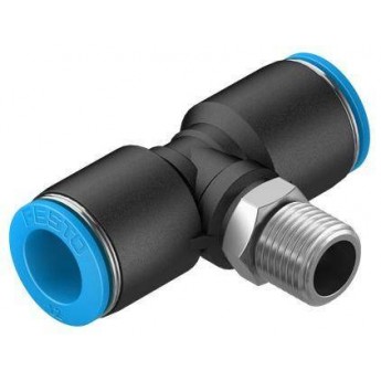Фитинг тройник FESTO QST-1/ с наружной резьбой R1/4 193714