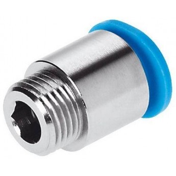 Фитинг цанговый прямой FESTO QSMP-M8X1 193948 Фитинг цанговый прямой FESTO QSMP-M8X1 193948
