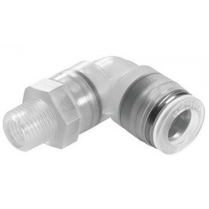 Фитинг угловой с цанговым зажимом FESTO NPQP-L-R18-Q8-FD-P10 194031