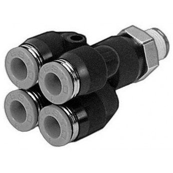 Коллектор цанговый FESTO QSQ-1 195146