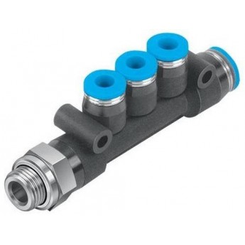 Коллектор цанговый FESTO QST3-G1/-6 195176