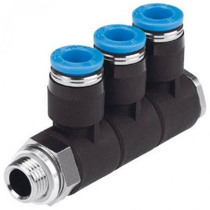 Коллектор цанговый FESTO QSLV3-G1 195213