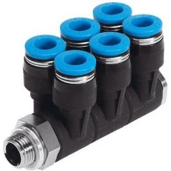 Коллектор цанговый FESTO QSLV6-G1 195271