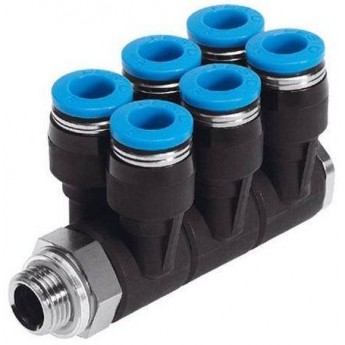 Коллектор цанговый FESTO QSLV6-G3 195273